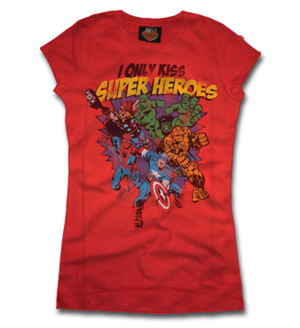 I Only Kiss Super Heroes