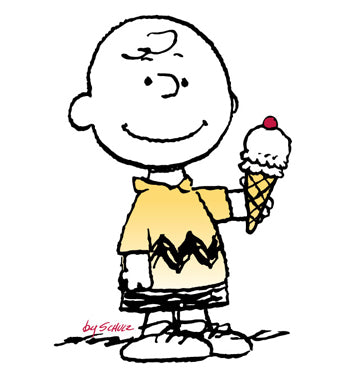Peanuts: Charlie Brown loves Ice Cream