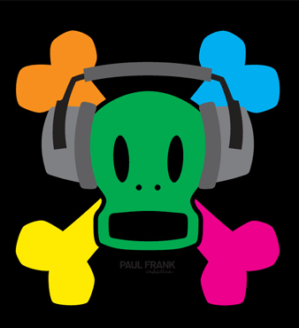 Paul Frank’s “DJ Scurvy” (Black)