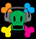 Paul Frank’s “DJ Scurvy” (Black)