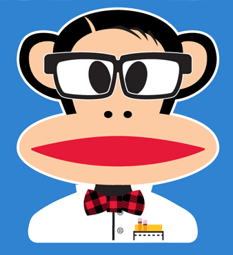 Paul Frank’s “Nerd Julius” (Blue)