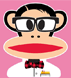 Paul Frank’s “Nerd Julius” (Pink)