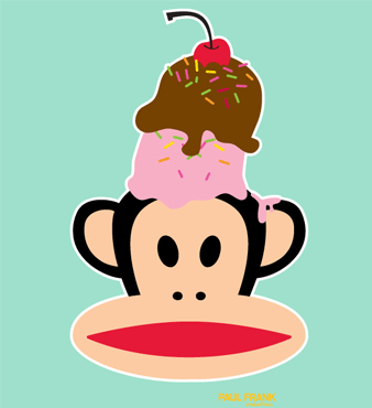 Paul Frank’s “Ice Cream Head Julius”