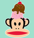 Paul Frank’s “Ice Cream Head Julius”