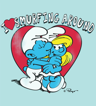 Smurfing Around Smurfs T-Shirt