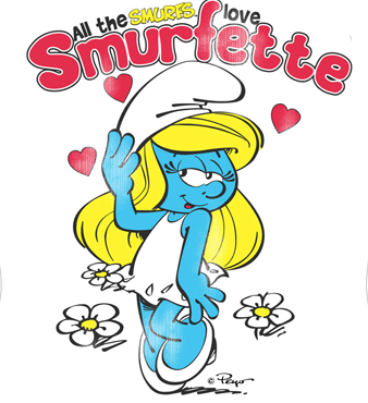 Smoofer.com: Licensed T-shirts - I ♥ Smurfing around